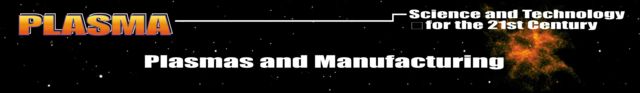 Plasmas and Manufacturing